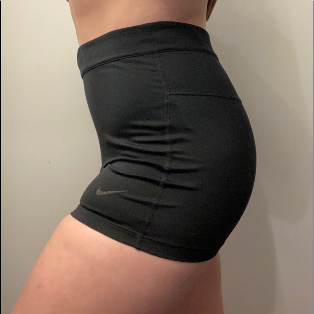 Black Nike Pro Compression Shorts